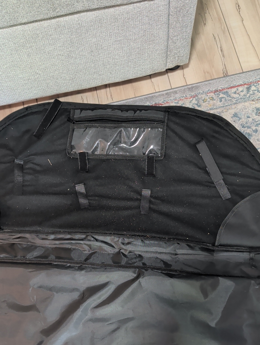Archery Bow Case Padded Black - Picture 5 of 6